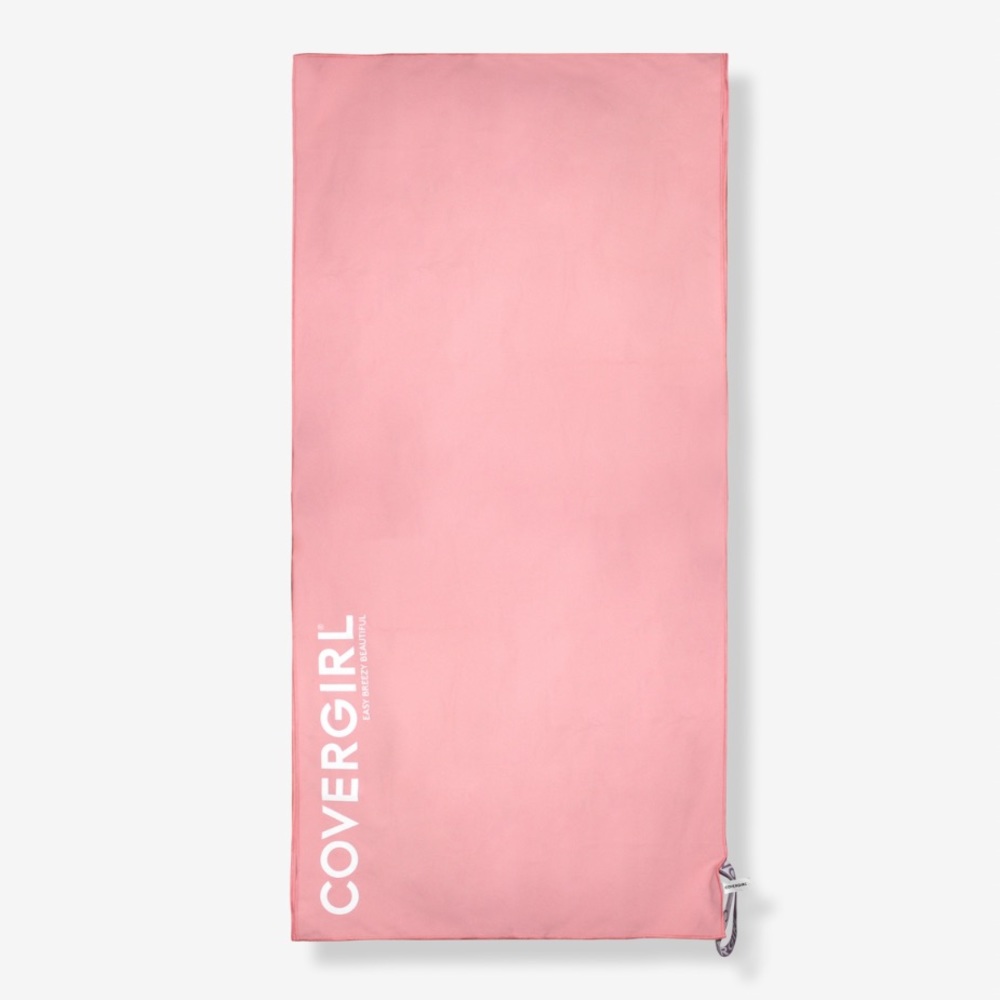 NWOT Pink CoverGirl Summer Towel